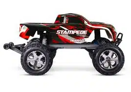 Traxxas 36354-4-RED Stampede 2WD Electro Monster-Truck Red RTR nP825 (no battery/charger)
