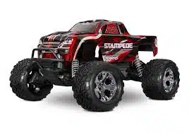 Traxxas 36354-4-RED Stampede 2WD Electro Monster-Truck Red RTR nP825 (no battery/charger)