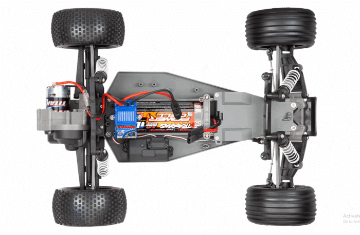 Traxxas 37254 Rustler Stadium Truck RTR Groen