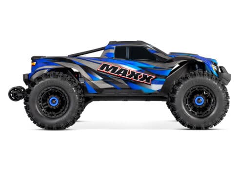 Traxxas 89086-4 Wide Maxx 4S Brushless Monster Truck RTR zonder accu en lader ( Blauw )