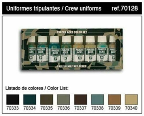 VALLEJO 70128 PANZER ACES SET NO.5