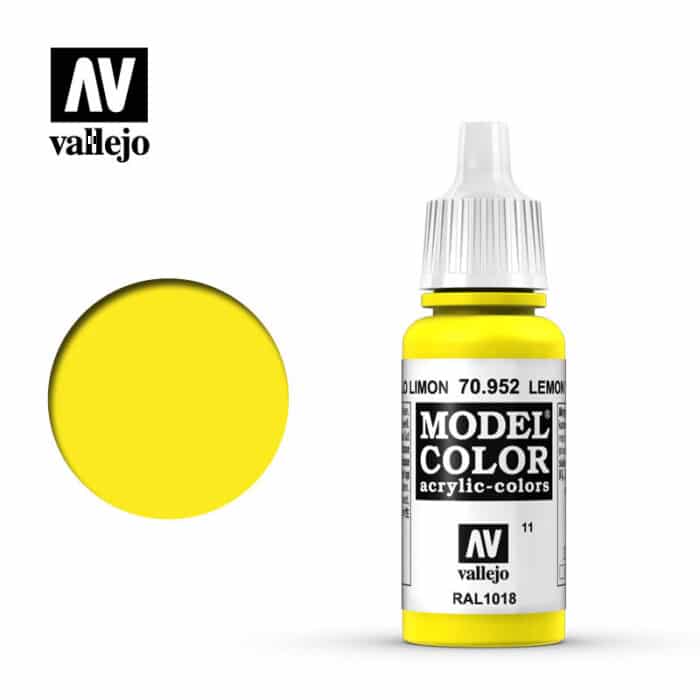 Vallejo 70952 Model Color Lemon Yellow