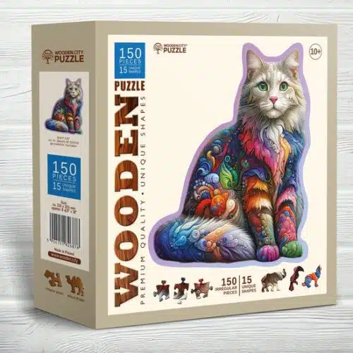 Wooden Puzzel he 0203 m Soft kat