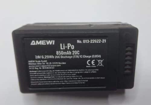 Amewi 013 22622 21 accu voor M truck 7.4 V 850 mAh