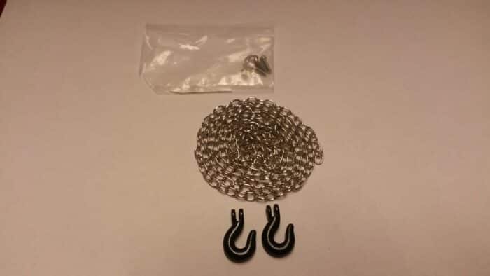 CRAWLER Ketting Met S-Haak (2) zwart