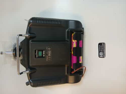 Gebruikte Graupner x-412 zonder batterij klep
