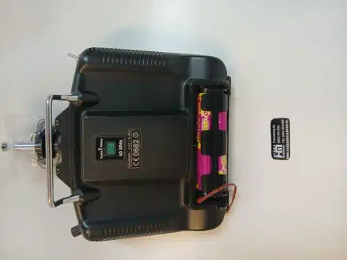 Gebruikte Graupner x-412 zonder batterij klep