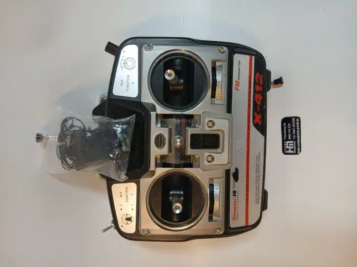 Gebruikte Graupner x-412 zonder batterij klep