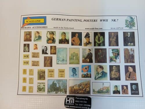 German Propaganda posters wwii nr 7 kit nr 135 117
