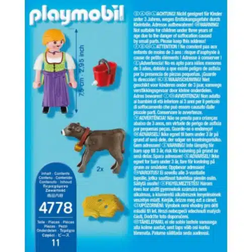 Playmobil 4778 Boerin met kalfjes