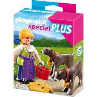 Playmobil 4778 Boerin met kalfjes