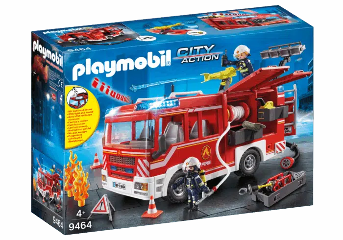 Playmobil 9464 Brandweer pompwagen