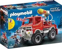 Playmobil 9466 Brandweer terreinwagen met waterkanon