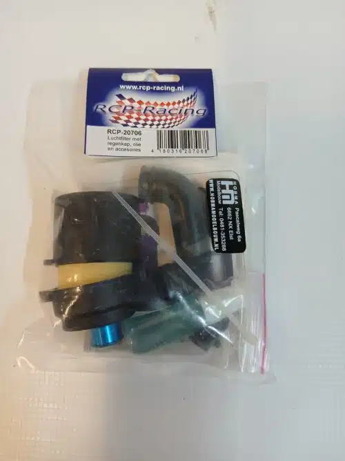 RCP-20706 Luchtfilter in behuizing met regenkap olie en accesoires