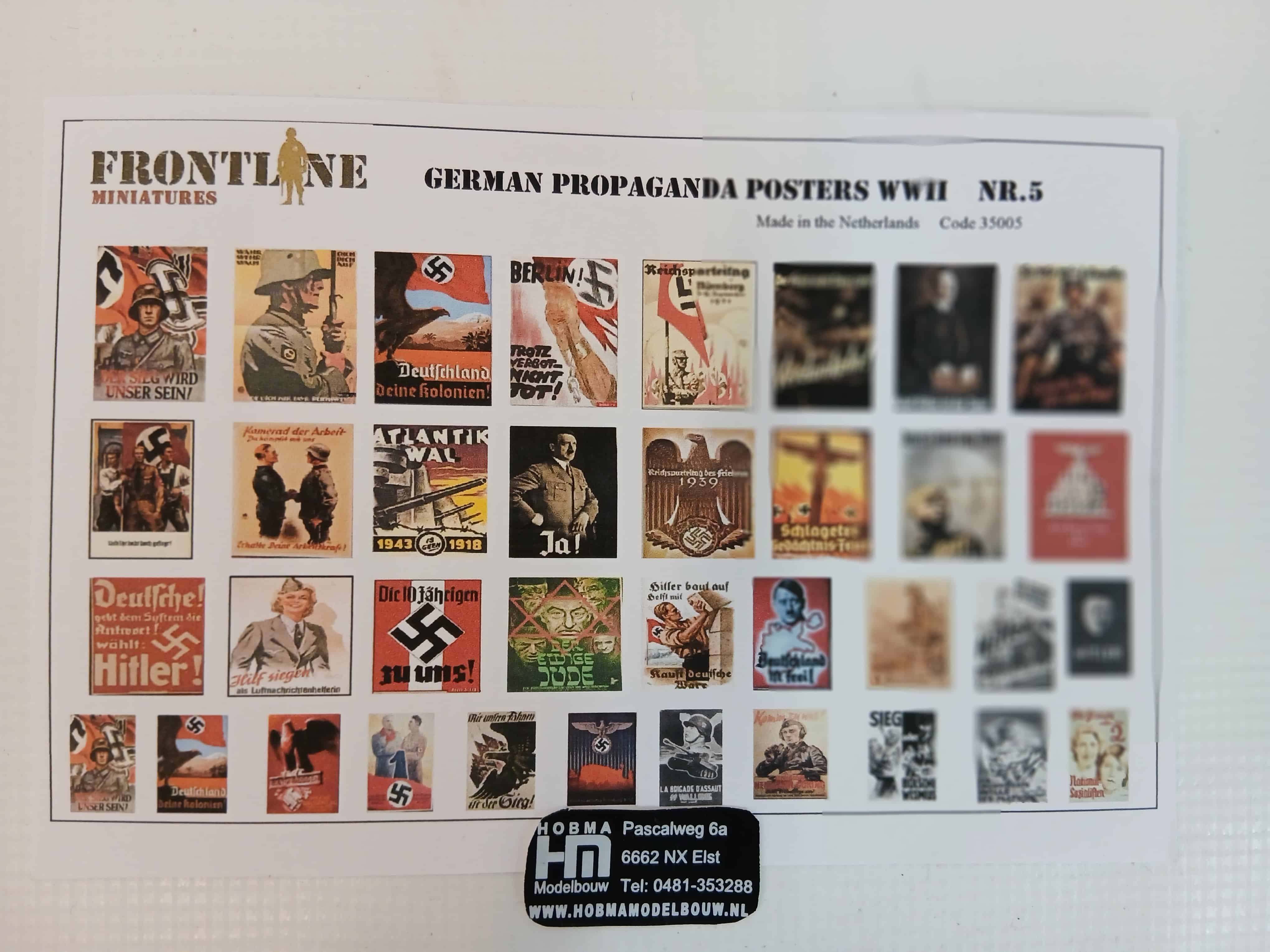 Rcp-FM-35005 German propaganda poster WWII nr 5