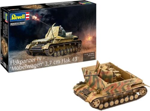 Revell 03363 Flakpanzer IV - Mobelwagen 3,7cm Flak 43