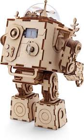 Robotime AM601 Orpheus Houten muziekbox