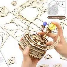 Robotime amk51 ROKR starry night mechanical Muziekdoos