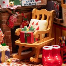 Robotime DS041 Christmas Fireplace