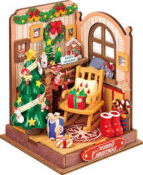 Robotime DS041 Christmas Fireplace