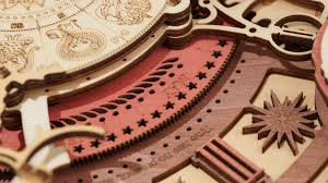 Robotime LC601 Rokr Time Zodiac Wall clock