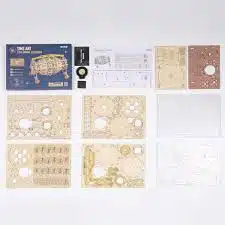 Robotime lc801 Rokr Time Art Time Engine Calendar