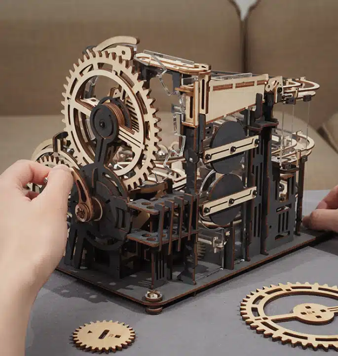 Robotime LGA01 Marble Run Marble Night City