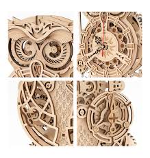 Robotime LK 503 Mechanische Uilklok