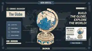 Robotime ST002 Rokr Curious Discovery The Globe