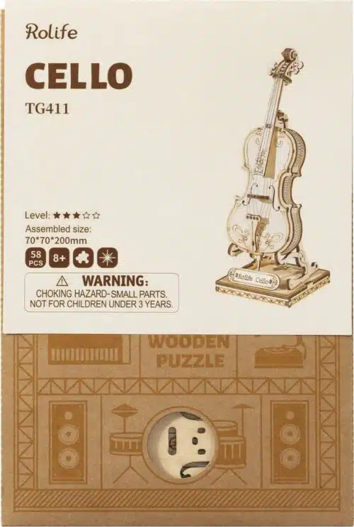 Robotime TG411 Rolife Cello