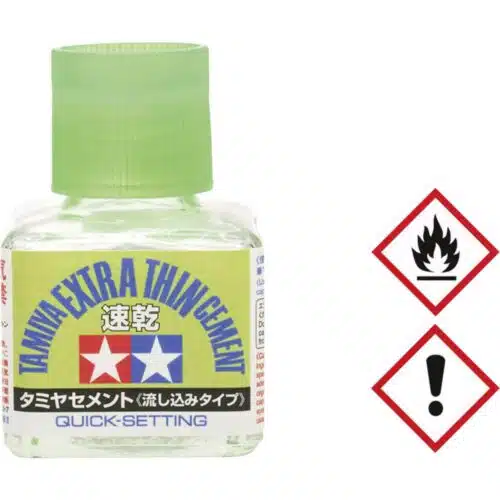 Tamiya 87182 Plastikkleber 40ml Quick Extra Thin Cement Tamiya