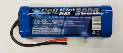 Accu 7,2V tamiya 3000 nimh