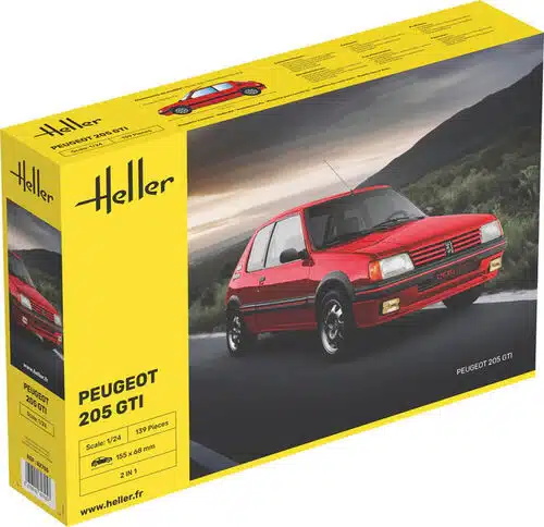 Heller 82705 Peugeot 205 GTI