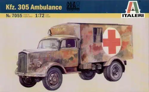 Italeri 7055 Kfz 305 ambulance