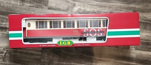 LGB 30653 RhB Wagon "SOS" Nieuw In Doos