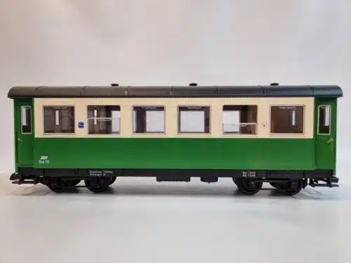 LGB 34640 Demo Passagierswagon beige/groen