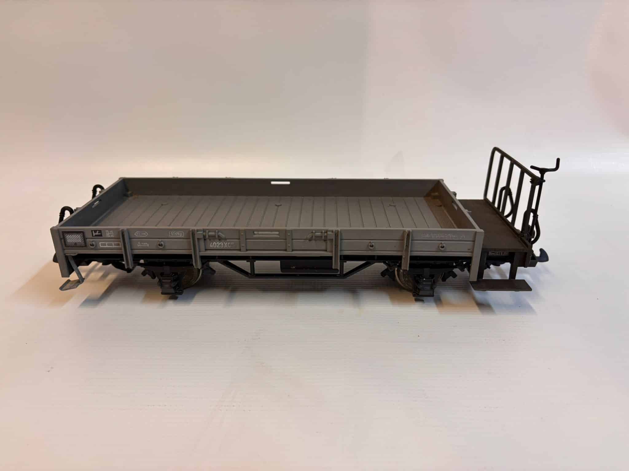 LGB 4023 Demo Goederenwagon grijs