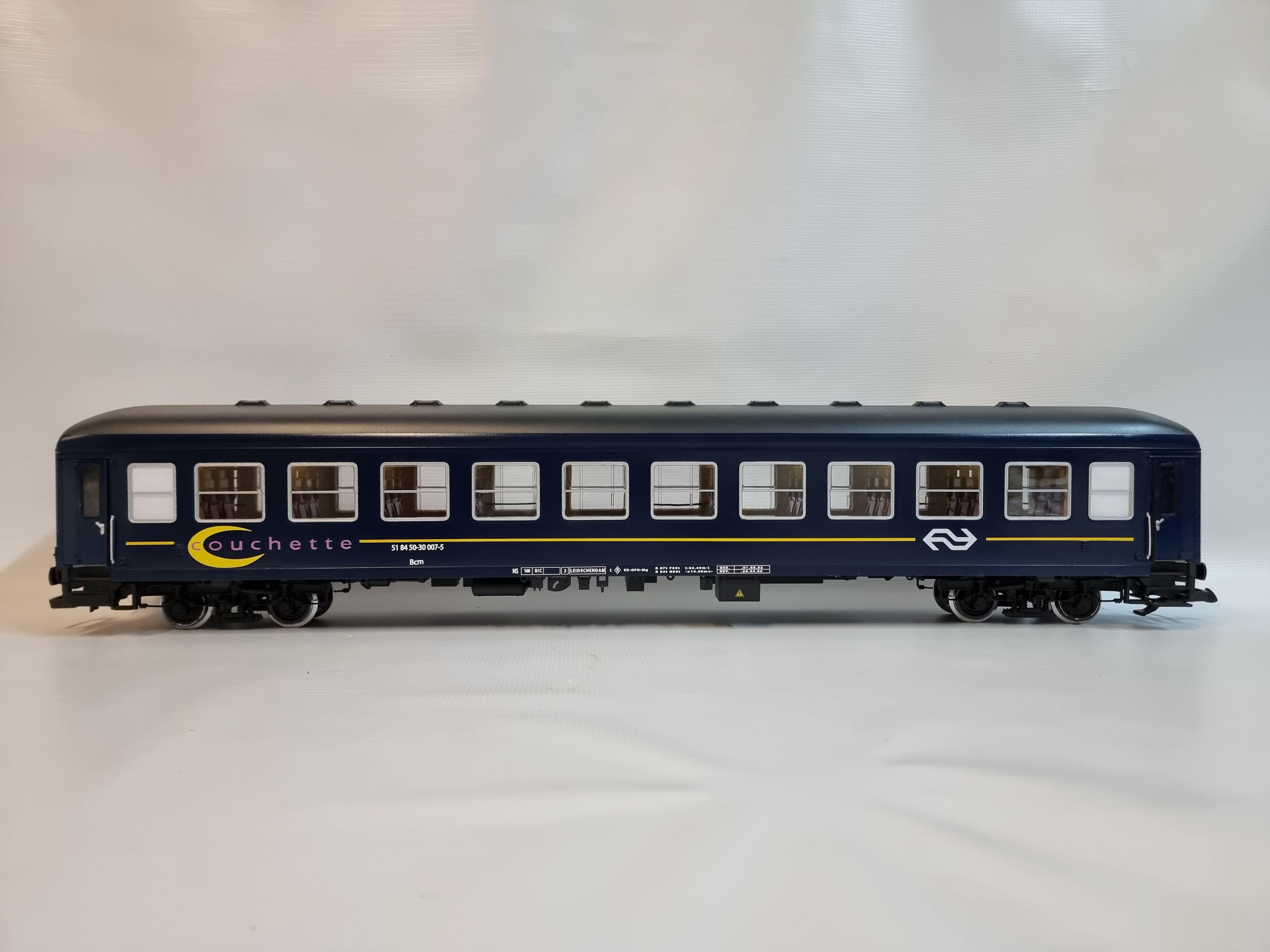 LGB Stoom en Spoor NS Couchette Wagon nr 007-5