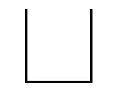 Raboesch 412-57 3,00X 6,0MM 1M U-profiel Kunstof wit