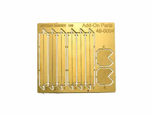 Rcp-48-0004 Anti-Tank Barriers 1:48, 2