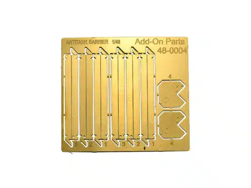 Rcp-48-0004 Anti-Tank Barriers 1:48, 2