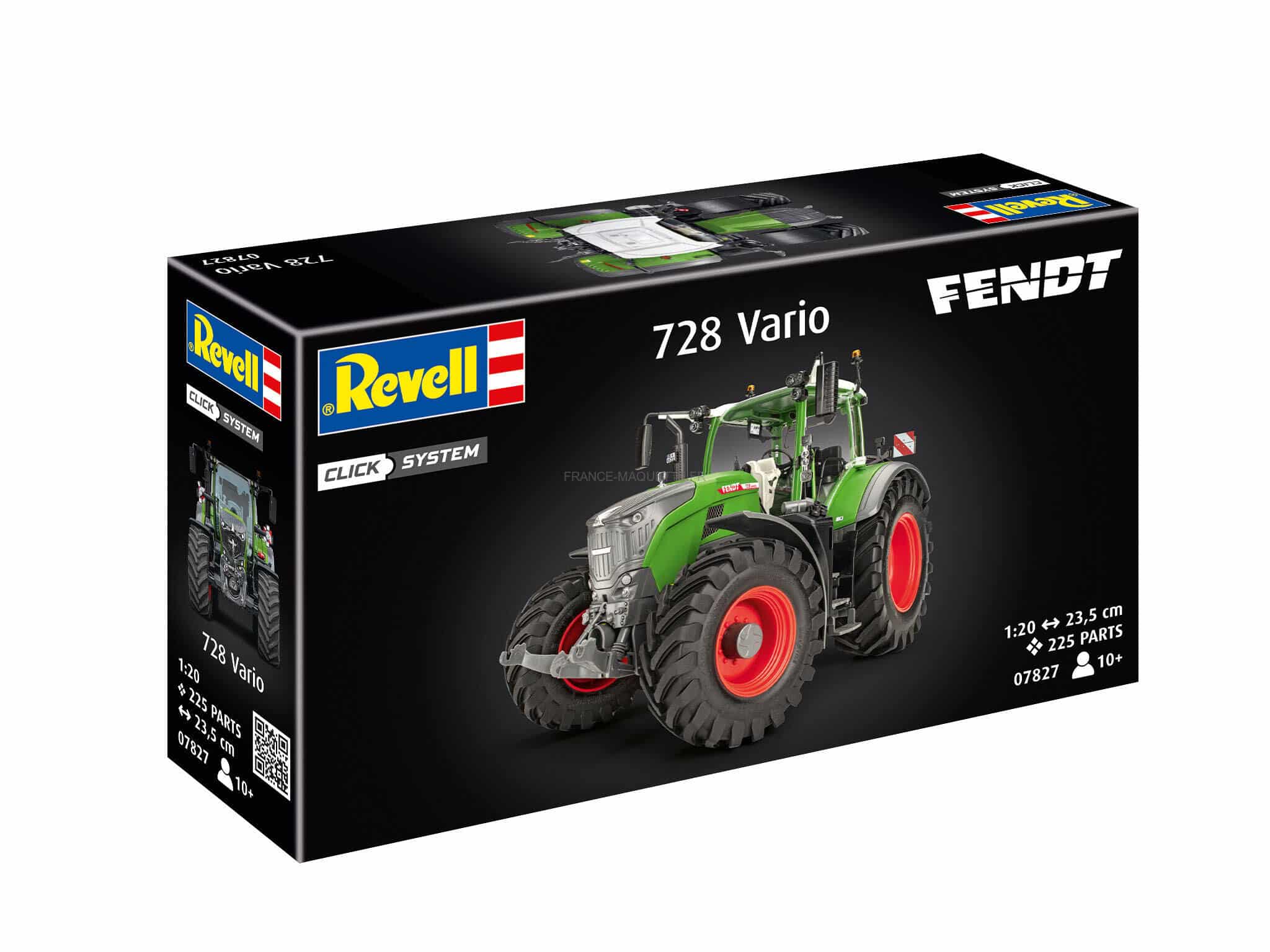 Revell 07827 Fendt 728 Vario Tractor Click-System
