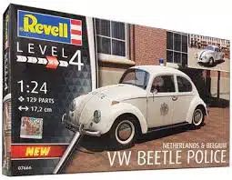 Revell 67666 VW Beetle Police NL & B incl lijm verf kwastje