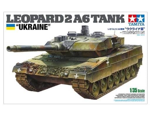 Tamiya 25207 BW KPz Leopard 2A6 Tank Oekraïne
