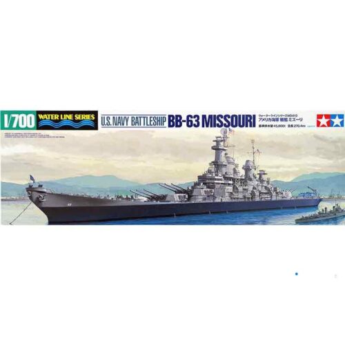Tamiya 31613 US Navy Battleship BB-63 Missour