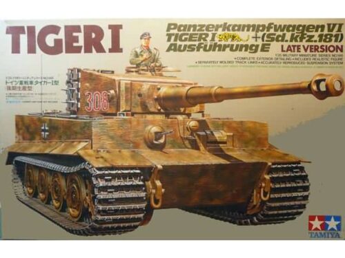 Tamiya 35146 German Tiger I Tank (late version)