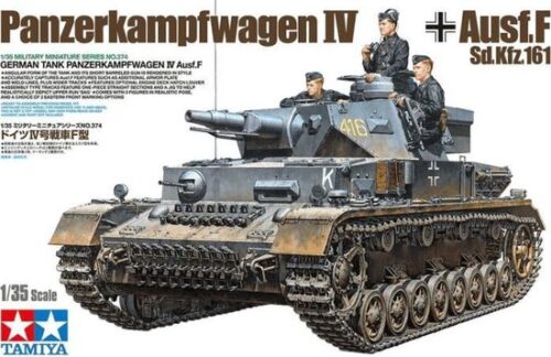 Tamiya 35374 German Tank Pz Kpfw IV Ausf F