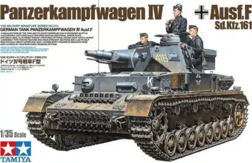 Tamiya 35374 German Tank Pz Kpfw IV Ausf F