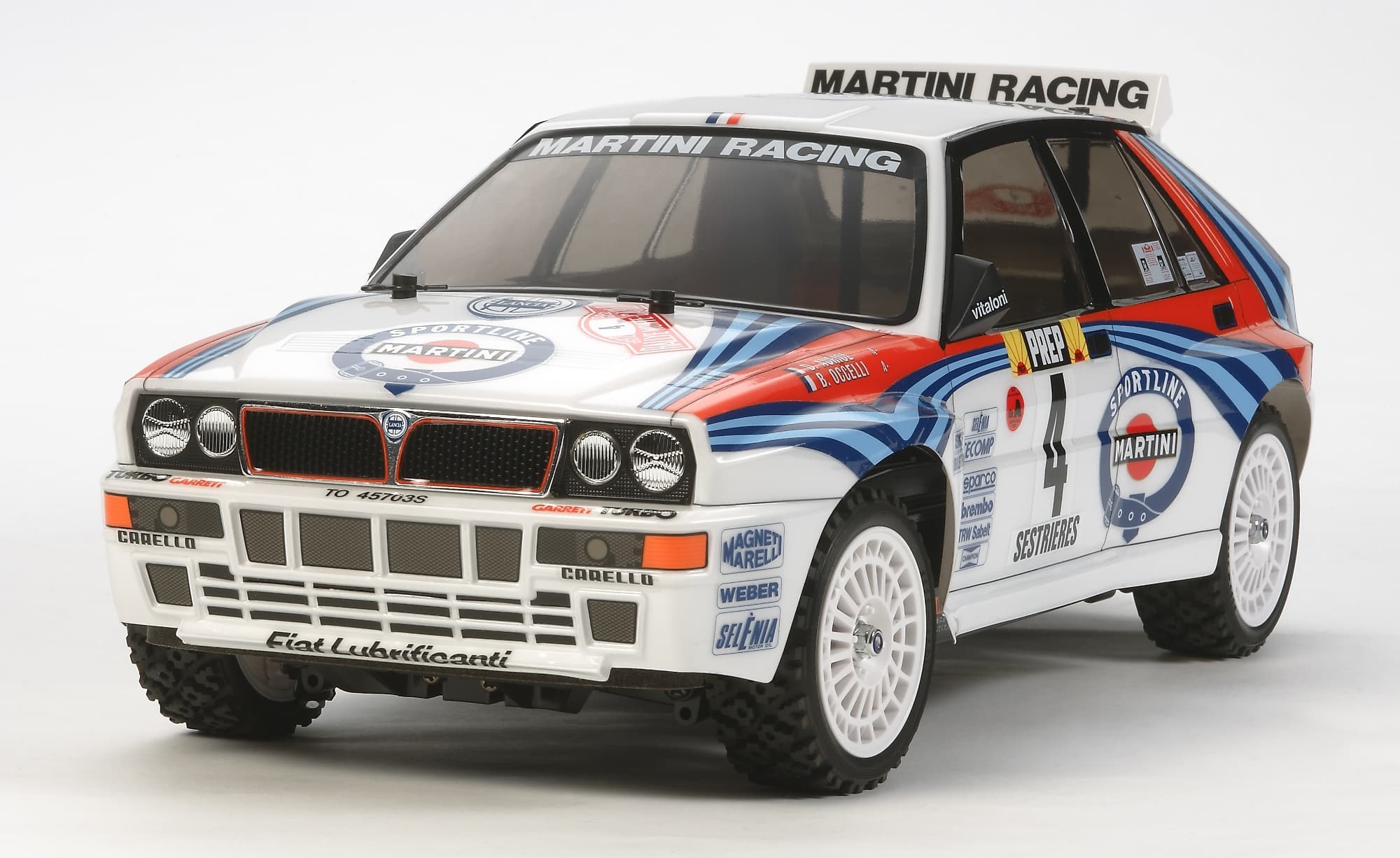 Tamiya 58570 1/10 RC Lancia Delta TT-02 bouwkit