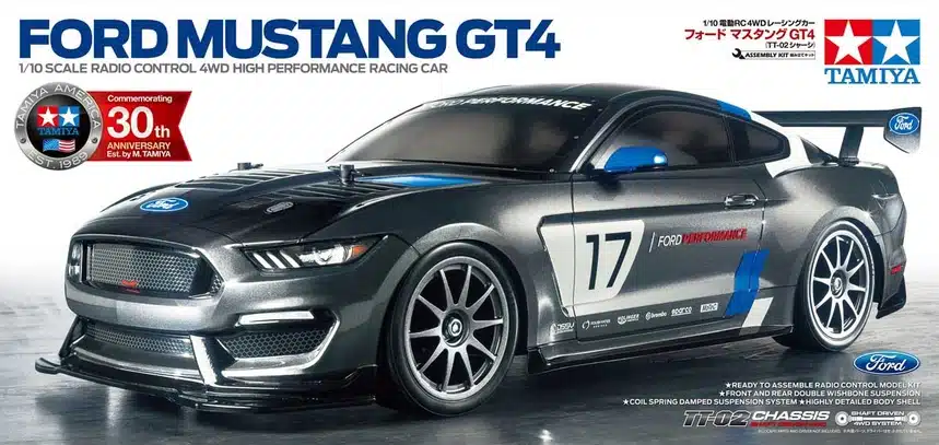 Tamiya 58664 Ford Mustang GT4